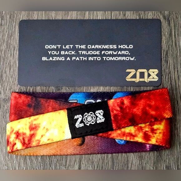 ZOX "RIDE ON" #38 SUPER RARE DIAMOND DOUBLE MOONSTONE Collectible MED wristband - Picture 2 of 16